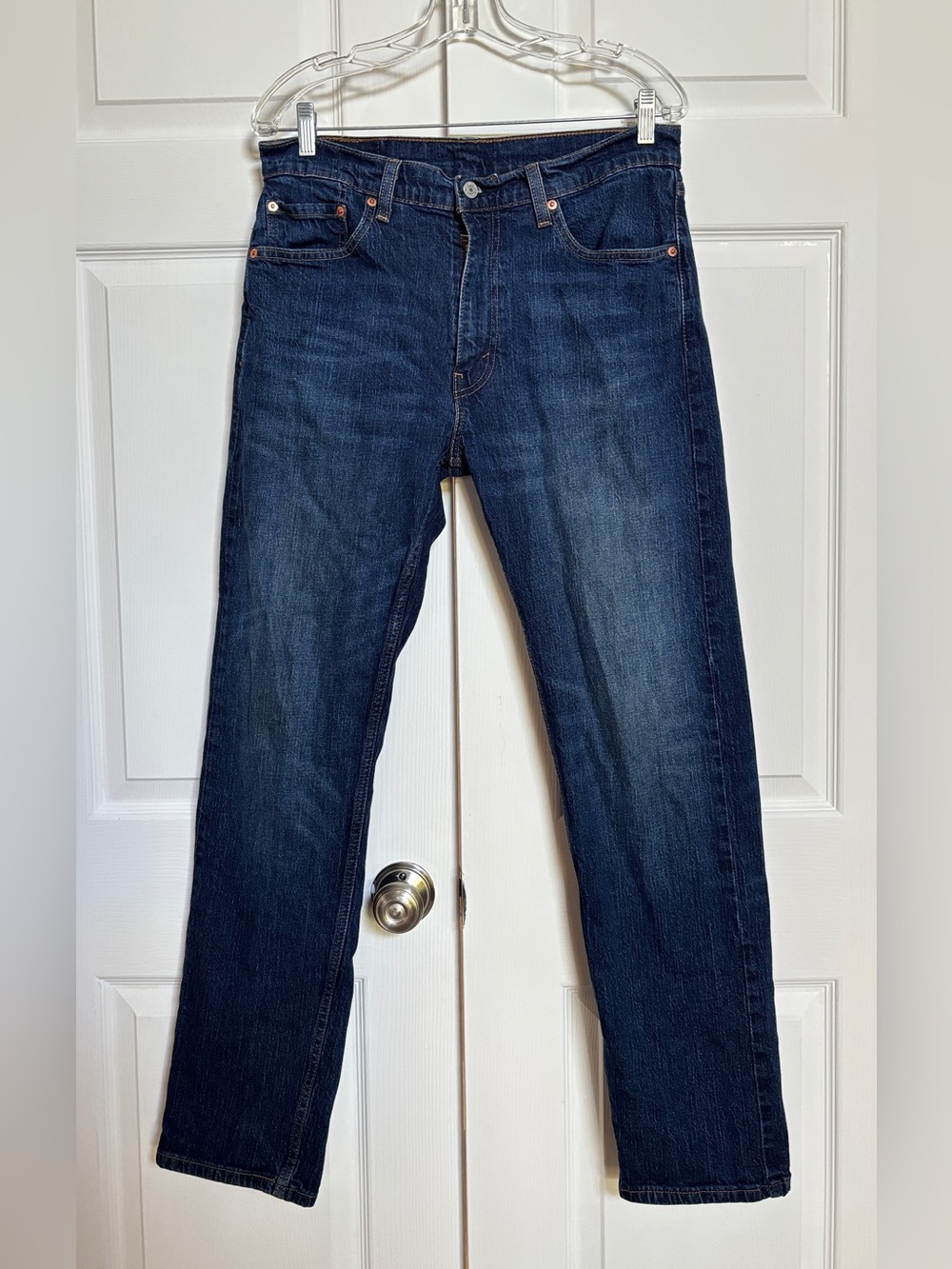 Levi’s 505 Men’s Jeans 33x32 Dark Wash Straight Leg